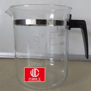帶柄燒杯，塑料柄燒杯